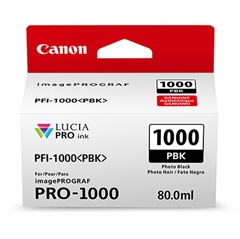 Kartuša Canon PFI-1000 PBK (foto črna), original