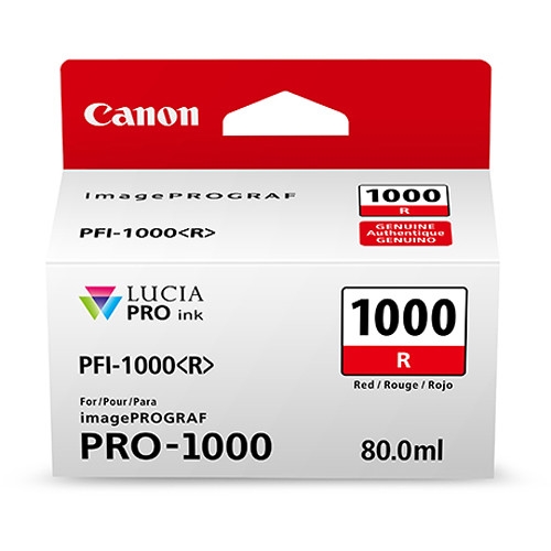 Kartuša Canon PFI-1000 R (rdeča), original