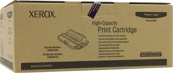 Toner Xerox 106R01246 (3428) (črna), original