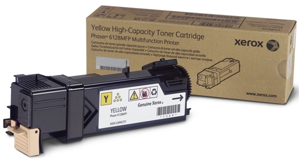Toner Xerox 106R01458 (6128) (rumena), original