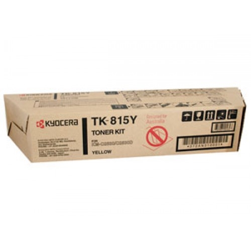Toner Kyocera TK-815Y (rumena), original