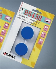 Magneti Dahle, fi-38 mm, 2 kosa, modra