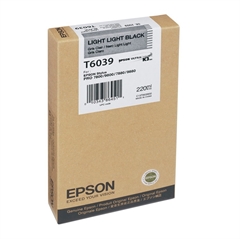 Kartuša Epson T6039 (C13T603900) (svetlo svetlo črna), original
