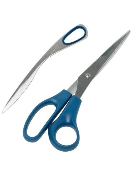 Komplet za odpiranje pisem (nož + škarje)