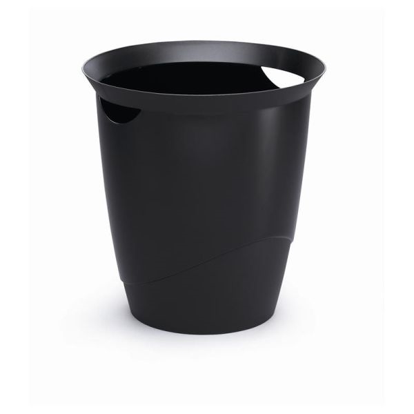 Koš za smeti Durable Trend, 16 L, črn