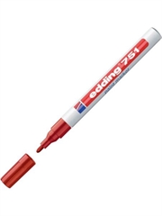 Marker z lakom Edding E-751, 1-2 mm, rdeča