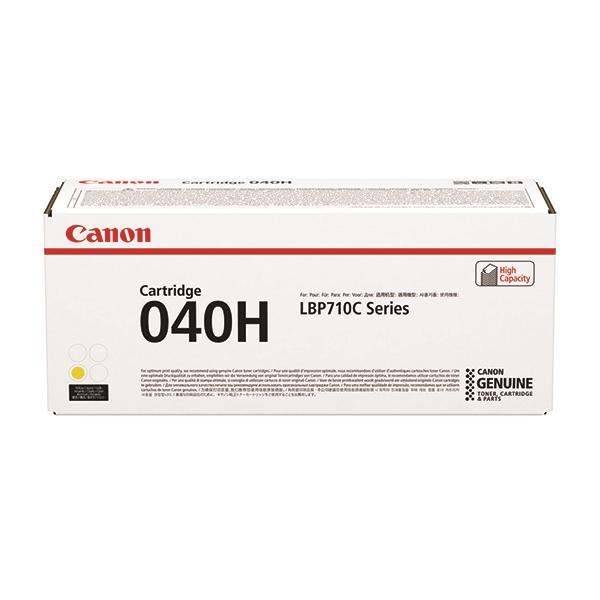 Toner Canon CRG-040 Y HC (0455C001AA) (rumena), original