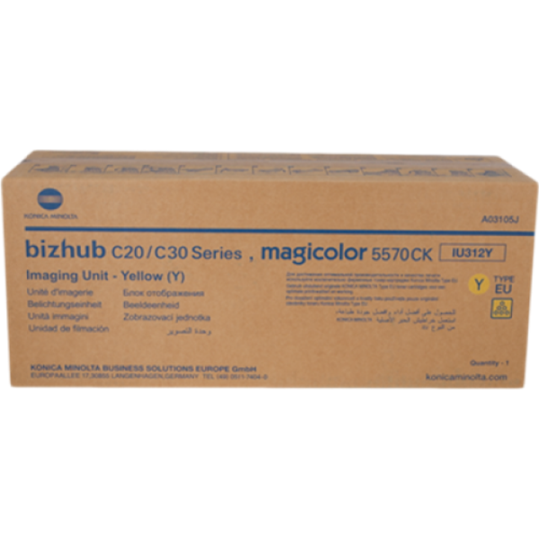 Boben Konica Minolta IU-312 (A03105J) (rumena), original