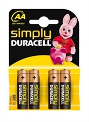 Baterija Duracell AA-LR6, 4 kosi