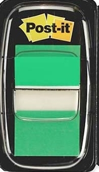 Označevalec Post-it 680, 3M, zelena