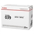 Toner Canon CRG-039 BK (0287C001AA) (črna), original