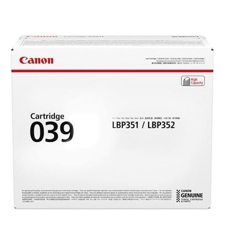 Toner Canon CRG-039 BK (0287C001AA) (črna), original