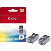 Kartuša Canon CLI-36 (barvna), dvojno pakiranje, original