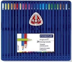 Barvice Staedtler ergosoft ABS, 24 kosov