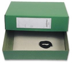 Arhivska škatla, 380 x 270 x 100 mm, zelena