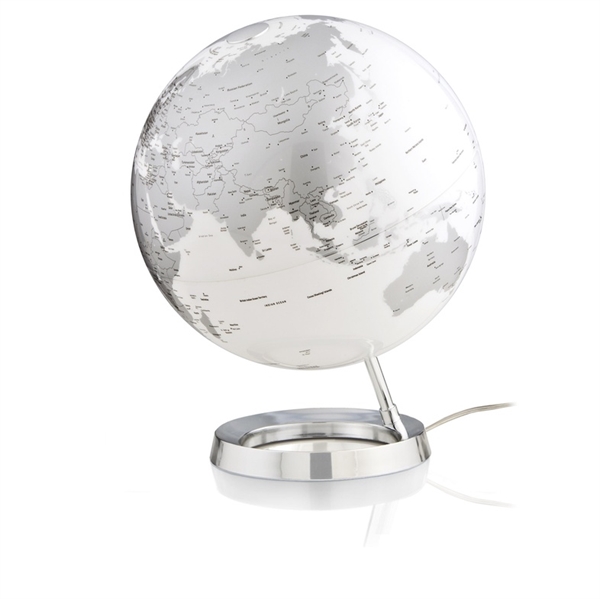 Globus Metal Chrome, 30 cm, z lučko, angleški