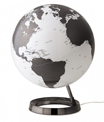 Globus Metal Charcoal, 30 cm, z lučko, angleški