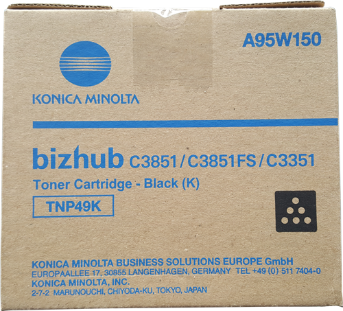 Toner Konica Minolta TNP-49 (A95W150) (črna), original