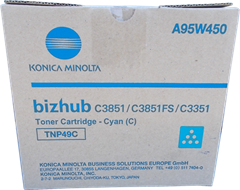 Toner Konica Minolta TNP-49 (A95W450) (modra), original