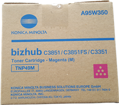 Toner Konica Minolta TNP-49 (A95W350) (škrlatna), original