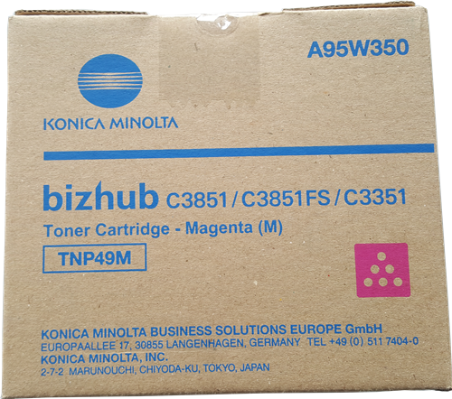 Toner Konica Minolta TNP-49 (A95W350) (škrlatna), original