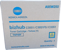 Toner Konica Minolta TNP-49 (A95W250) (rumena), original