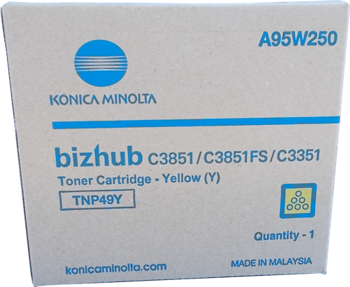 Toner Konica Minolta TNP-49 (A95W250) (rumena), original