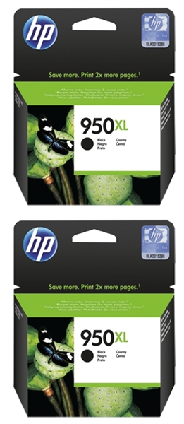 Kartuša HP CN045AE nr.950XL (črna), dvojno pakiranje, original