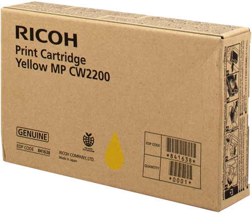 Kartuša Ricoh MP-CW2200 (841638) (rumena), original