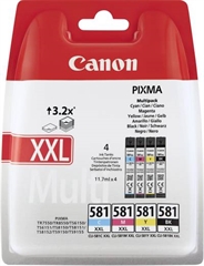 Komplet kartuš Canon CLI-581 XXL (BK/C/M/Y), original (1998C005AA)
