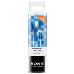 Ušesne slušalke Sony MDR-E9LPL, modra