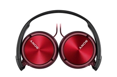 Naglavne slušalke Sony MDRZX310APR, rdeča