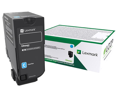 Toner Lexmark 74C20C0 (modra), original