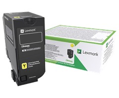 Toner Lexmark 74C2HYE (rumena), original