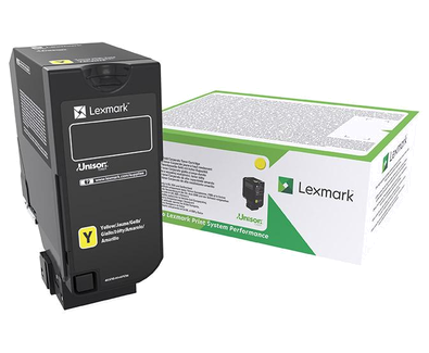 Toner Lexmark 74C2HYE (rumena), original