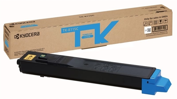 Toner Kyocera Mita TK-8115C (modra), original