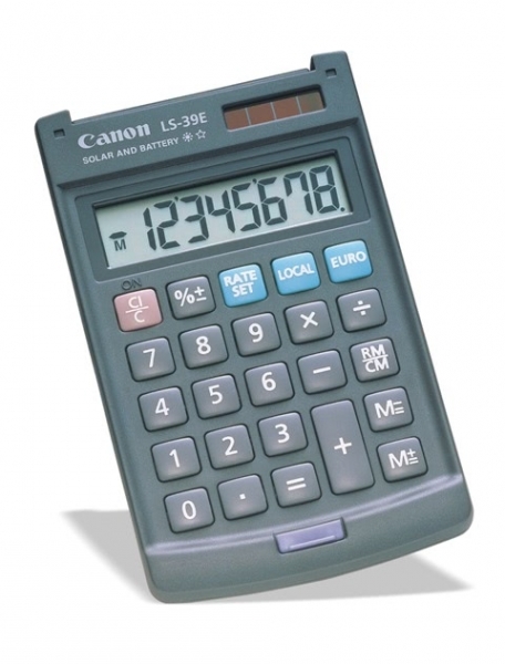 Kalkulator Canon LS39E, žepni