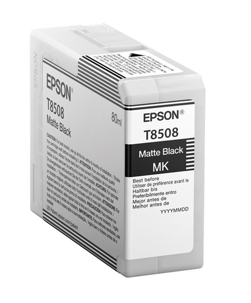 Kartuša Epson T8508 (C13T850800) (matt črna), original