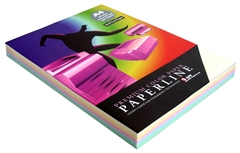 Barvni fotokopirni papir Paperline A4, pastelna mavrica, 250 listov