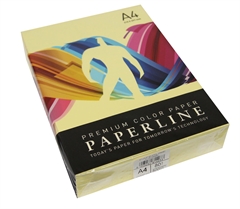 Barvni fotokopirni papir A4, živo rumen (canary), 500 listov