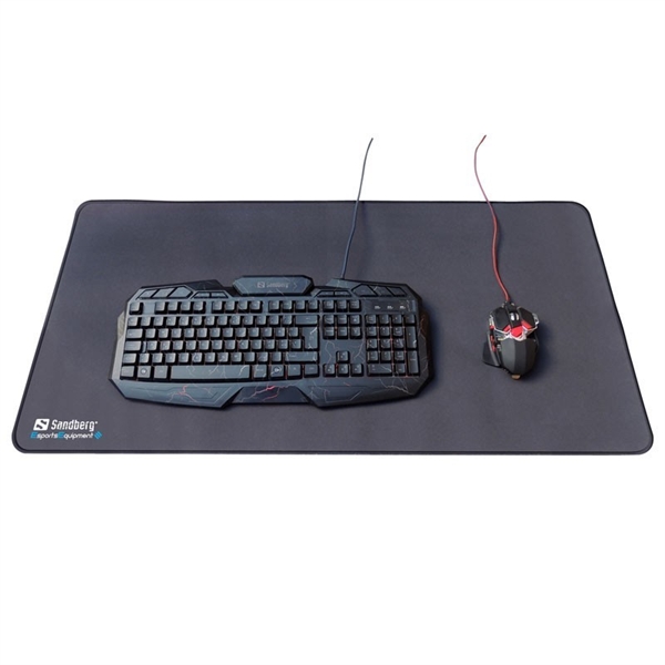 Podloga za miško Sandberg Gamer Desk Pad XXXL, črna