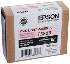 Kartuša Epson T580B (vivid svetlo škrlatna), original