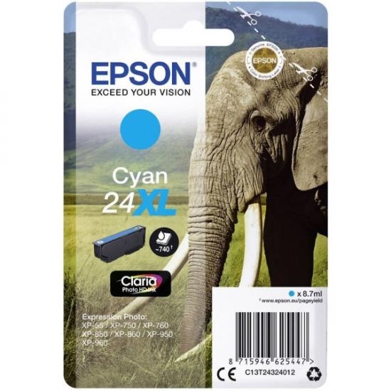 Kartuša Epson 24XL (C13T24324012) (modra), original