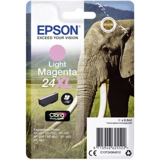 Kartuša Epson 24XL (C13T24364012) (svetlo škrlatna), original