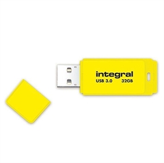 USB ključ Integral Neon, rumen, 32 GB