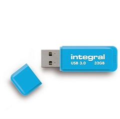 USB ključ Integral Neon, moder, 32 GB
