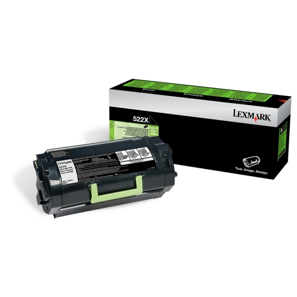 Toner Lexmark 52D2X0E 522X (črna), original