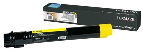 Toner Lexmark X950X2YG (rumena), original