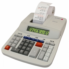 Namizni kalkulator Olympia CPD-512, z izpisom