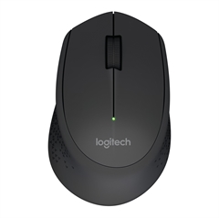 Miška Logitech M280 Wireless, brezžična, črna